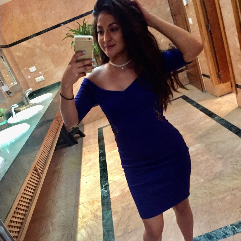Wedding Blue Dress